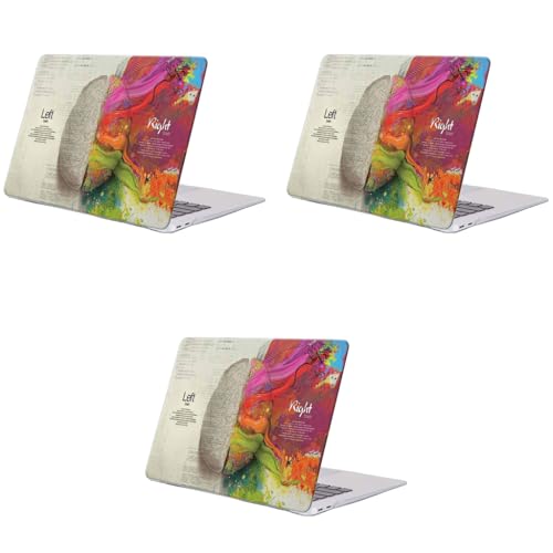 Verilux® Digital Print Laptop Cover for MacBook Air 13.3 Inch M1 A2337 A2179 A1932 Hard Shell Case Compatible with Mac Book 2020 2019 2018 Release Flexible Plastic Protective 3 PCS Verilux® Digital Print Laptop Cover for MacBook Air 13.3 Inch M1 A2337 A2179 A1932 Hard Shell Case Compatible with Mac Book 2020 2019 2018 Release Flexible Plastic Protective 3 PCS